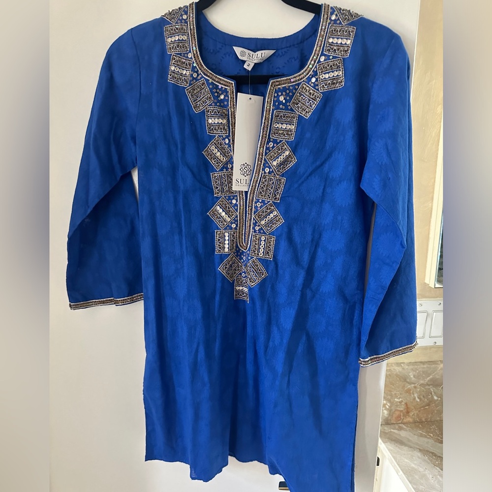 Sulu collection tunic or coverup sz 2